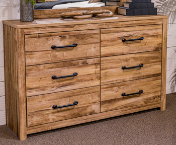 Furniture City Laplace - Ashley Furniture - Maystonna Bedroom - Six Drawer Dresser - PCB1580-31