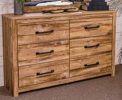 Furniture City Laplace - Ashley Furniture - Maystonna Bedroom - Six Drawer Dresser - PCB1580-31