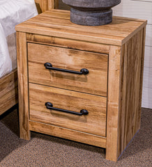 Furniture City Laplace - Ashley Furniture - Maystonna Bedroom - Two Drawer Night Stand - PCB1580-92