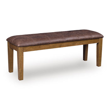 Furniture City Laplace - Ashley Furniture - Urbinforte Counter Height Dining Bench - Large UPH Dining Room Bench - PCD592-00