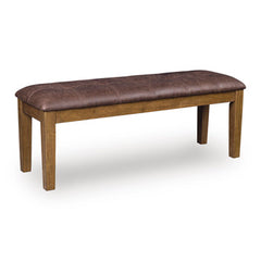 Furniture City Laplace - Ashley Furniture - Urbinforte Counter Height Dining Bench - Large UPH Dining Room Bench - PCD592-00