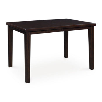 Furniture City Laplace - Ashley Furniture - Haddigan Dining Room - DRM Counter Butterfly EXT TBL - D596-32