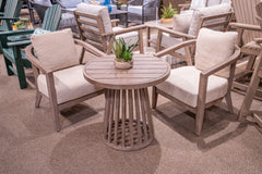 Furniture City Laplace - Ashley Furniture - Joy Lagoon Outdoor - Chairs w/CUSH/Table Set (3/CN) - PCP310-050