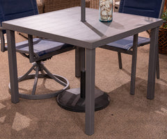 Furniture City Laplace - Ashley Furniture - Rocky Creek Outdoor - Square Dining Table w/UMB OPT - PCP326-615
