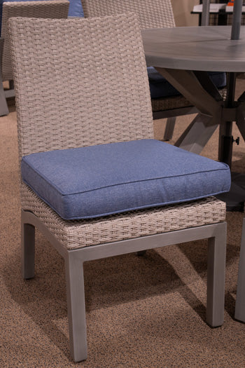 Furniture City Laplace - Ashley Furniture - Half Moon Beach Outdoor - Side Chair with Cushion (Set of 2) - PCP418-601