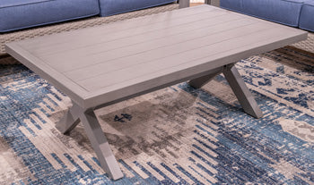 Furniture City Laplace - Ashley Furniture - Half Moon Beach Outdoor - Rectangular Cocktail Table - PCP418-701