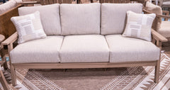 Furniture City Laplace - Ashley Furniture - Grover Beach Outdoor - Sofa with Cushion - PCP422-838
