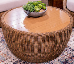 Furniture City Laplace - Ashley Furniture - Double Point Outdoor - Round Cocktail Table - PCP503-708
