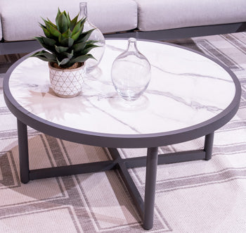 Furniture City Laplace - Ashley Furniture - Ocean Beach Outdoor - Round Cocktail Table - PCP510-708