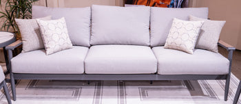 Furniture City Laplace - Ashley Furniture - Ocean Beach Outdoor - Sofa with Cushion - PCP510-838