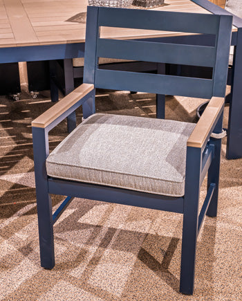 Furniture City Laplace - Ashley Furniture - East Beach Outdoor - Arm Chair With Cushion (Set of 2) - PCP587-601A