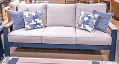 Furniture City Laplace - Ashley Furniture - East Beach Outdoor - Sofa with Cushion - PCP587-838