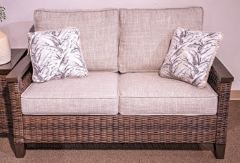 Furniture City Laplace - Ashley Furniture - Monterey Point Outdoor - Loveseat w/Cushion - PCP760-835