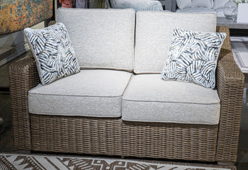 Furniture City Laplace - Ashley Furniture - Laguna Heights Outdoor - Loveseat w/Cushion - PCP790-835