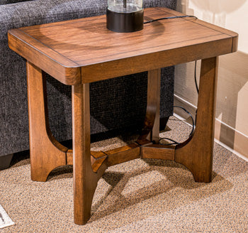 Furniture City Laplace - Ashley Furniture - Korestone End Table - Rectangular End Table - T438-3