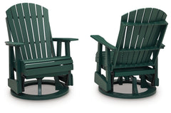 Shell Beach Outdoor Swivel Glider Chair