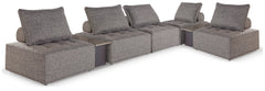 Furniture City Laplace - Ashley Furniture - Bree Zee 7-Piece Outdoor Modular Seating - 7-Piece Outdoor Modular Seating - P160P13