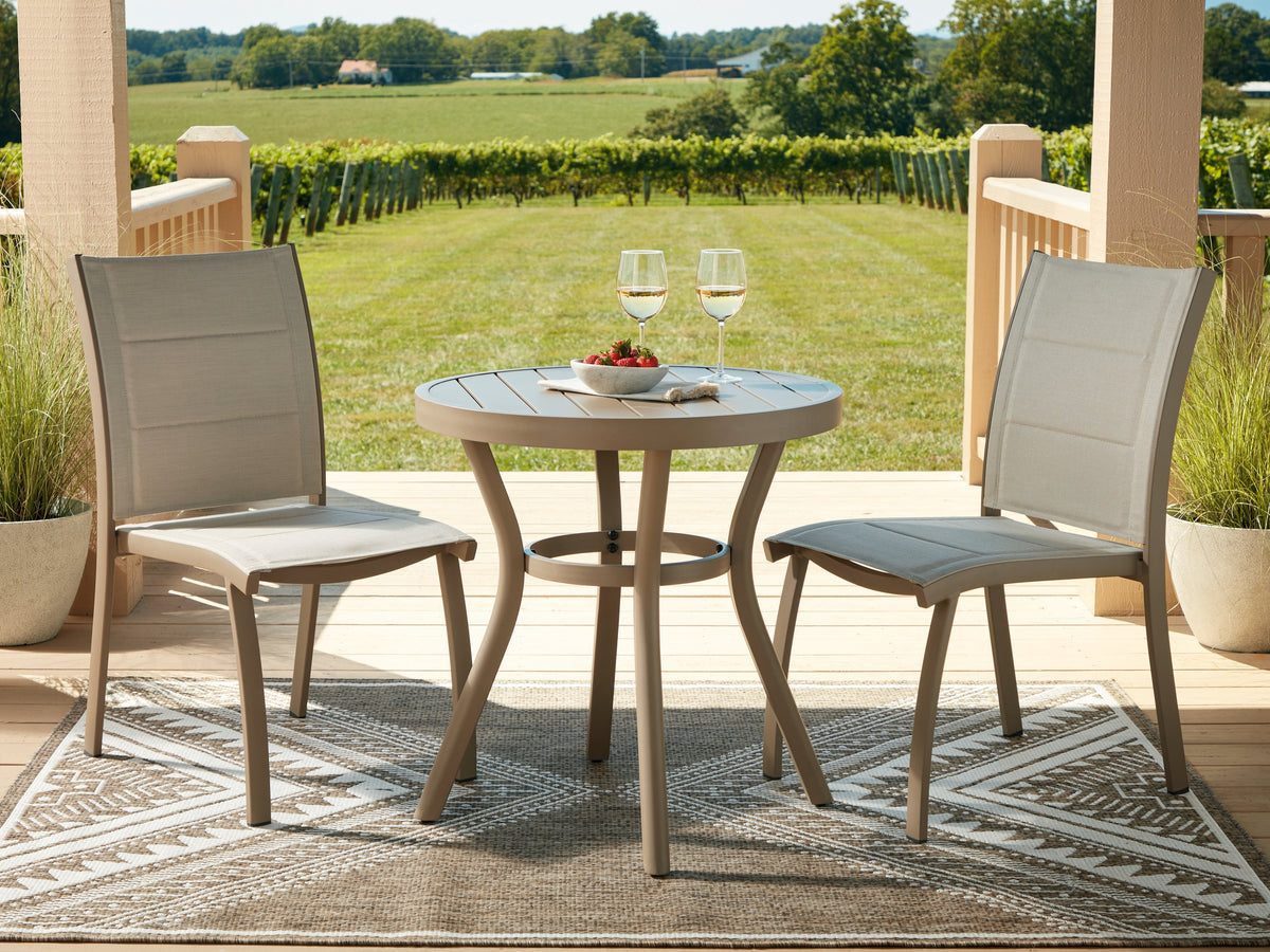Furniture City Laplace - Ashley Furniture - Mission Beach Outdoor Table and 2 Chairs - Chairs w/Table Set (3/CN) - PCP200-050