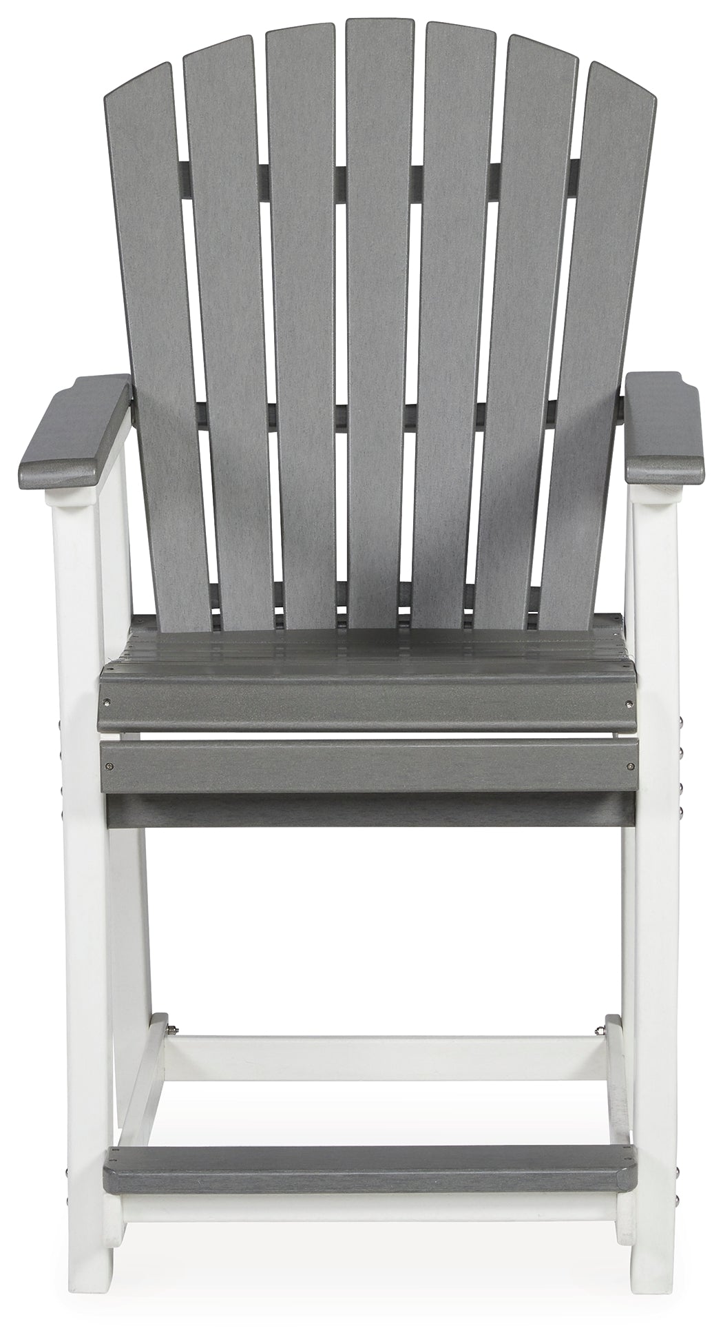 Furniture City Laplace - Ashley Furniture - Transville Outdoor - Barstool (Set of 2) / Gray/White - P210-124