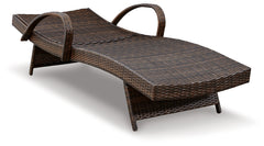 Furniture City Laplace - Ashley Furniture - Kantana Outdoor - Chaise Lounge (Set of 2) / Brown - P283-815
