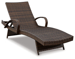 Furniture City Laplace - Ashley Furniture - Kantana Outdoor - Chaise Lounge (Set of 2) / Brown - P283-815