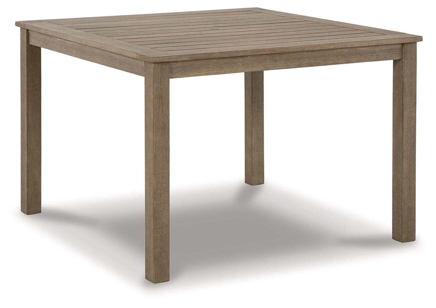 Furniture City Laplace - Ashley Furniture - Aria Plains Outdoor - Square Dining Table w/UMB OPT - P359-615