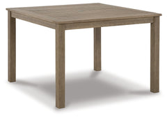 Furniture City Laplace - Ashley Furniture - Aria Plains Outdoor - Square Dining Table w/UMB OPT - P359-615