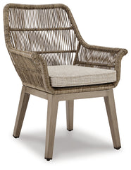 Furniture City Laplace - Ashley Furniture - Beach Front Outdoor - Arm Chair With Cushion (Set of 2) - P399-601A