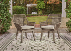 Furniture City Laplace - Ashley Furniture - Beach Front Outdoor - Arm Chair With Cushion (Set of 2) - P399-601A