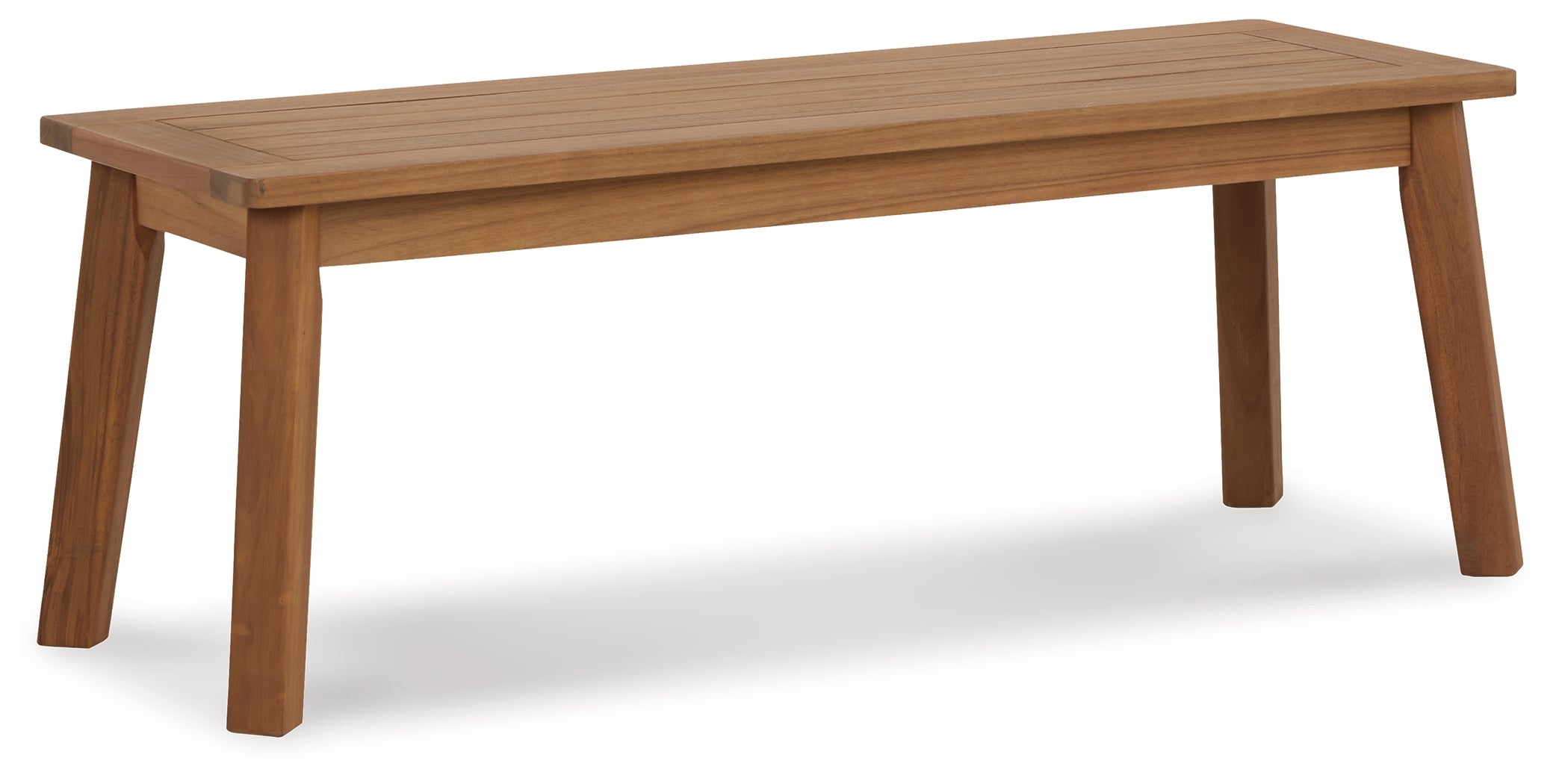 Furniture City Laplace - Ashley Furniture - Janiyah Outdoor - Bench / Light Brown - P407-600