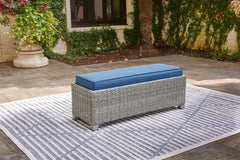 Furniture City Laplace - Ashley Furniture - Naples Beach Outdoor Bench with Cushion - Bench with Cushion - P439-600