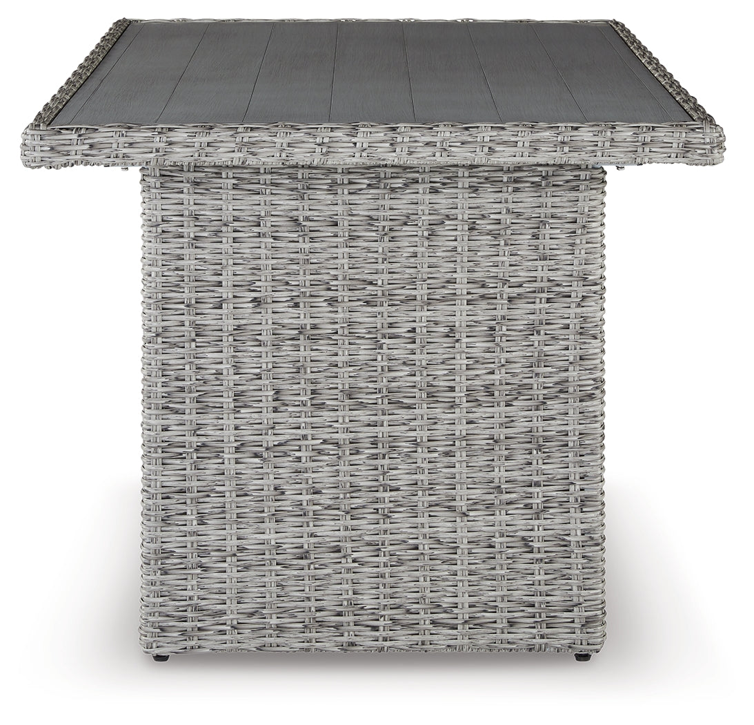 Furniture City Laplace - Ashley Furniture - Naples Beach Outdoor - RECT Multi-Use Table / Light Gray - P439-625