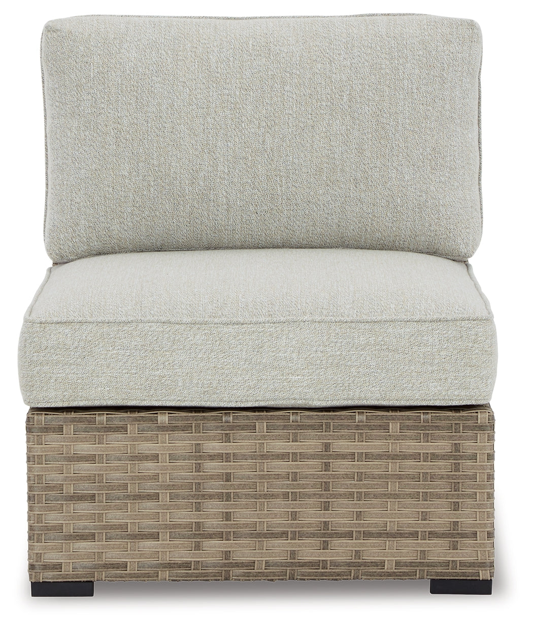 Furniture City Laplace - Ashley Furniture - Calworth Outdoor - Armless Chair w/Cushion (Set of 2) - P458-846