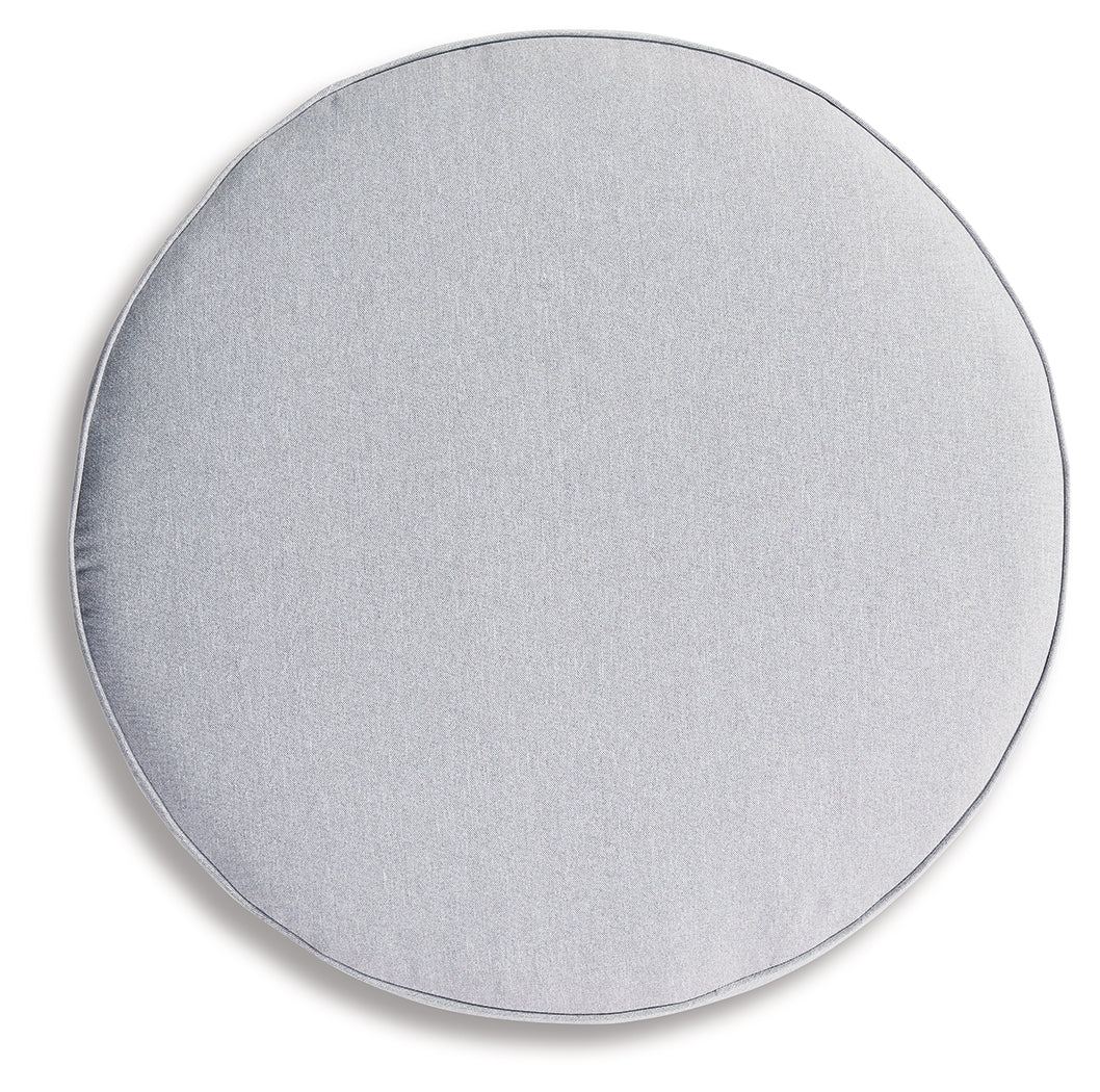 Furniture City Laplace - Ashley Furniture - Harbor Court Outdoor - Ottoman with Cushion / Gray - P459-814