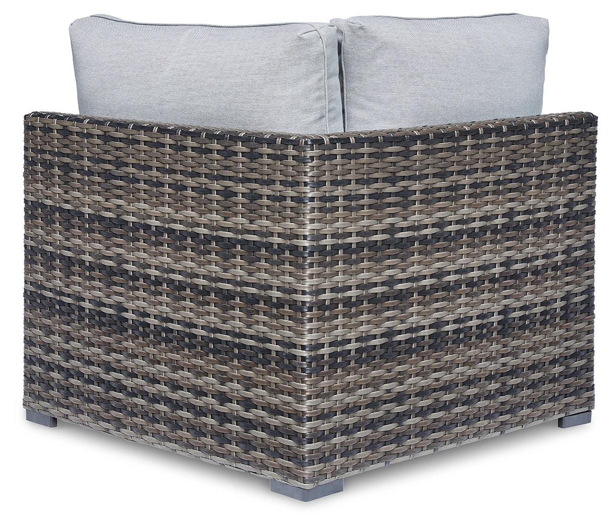 Furniture City Laplace - Ashley Furniture - Harbor Court Outdoor - Ottoman with Cushion / Gray - P459-814