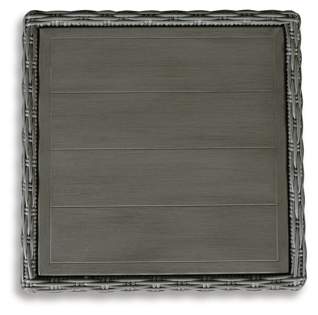 Furniture City Laplace - Ashley Furniture - Elite Park Outdoor - Square End Table / Gray - P518-702