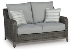 Furniture City Laplace - Ashley Furniture - Elite Park Outdoor - Rectangular Cocktail Table / Gray - P518-701