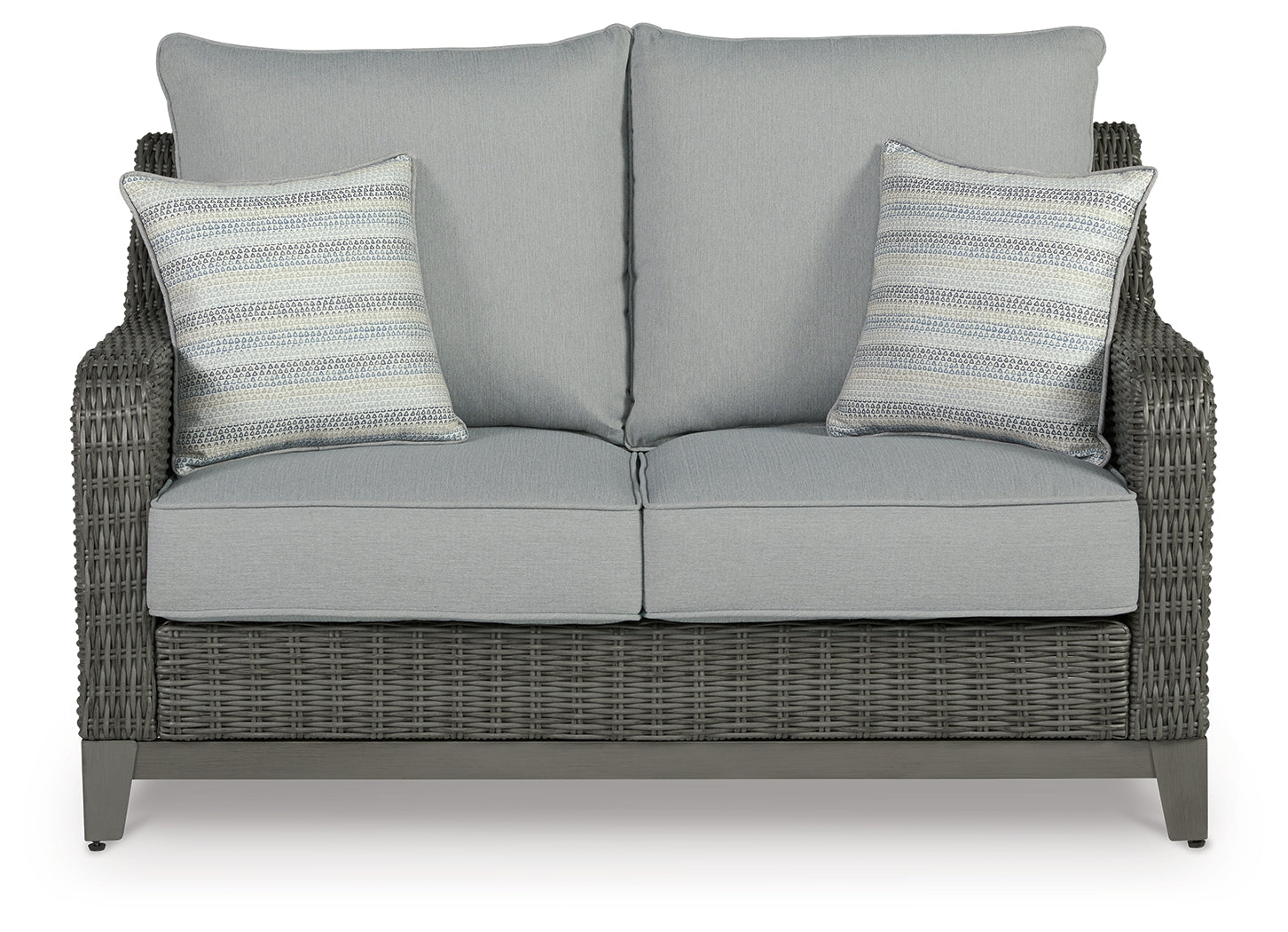 Furniture City Laplace - Ashley Furniture - Elite Park Outdoor - Rectangular Cocktail Table / Gray - P518-701