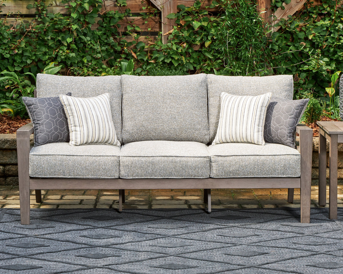 Furniture City Laplace - Ashley Furniture - Hillside Barn Outdoor Sofa with Cushion - Sofa with Cushion - P564-838