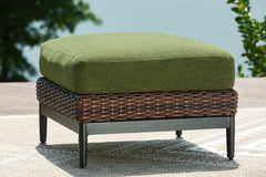 Furniture City Laplace - Ashley Furniture - Horizon Hall Outdoor Ottoman with Cushion - Ottoman with Cushion - P572-814
