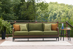 Furniture City Laplace - Ashley Furniture - Horizon Hall Outdoor Sofa with Cushion - Sofa with Cushion - P572-838