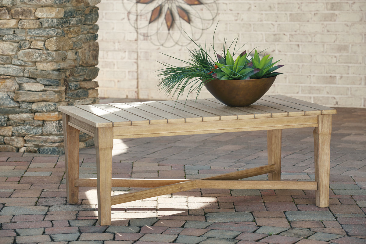 Furniture City Laplace - Ashley Furniture - Carter Hall Outdoor - Rectangular Cocktail Table - P601-701