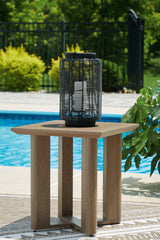 Furniture City Laplace - Ashley Furniture - Serene Bay Outdoor End Table - Square End Table - P671-702