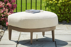 Furniture City Laplace - Ashley Furniture - Serene Bay Outdoor Ottoman with Cushion - Ottoman with Cushion - P671-814