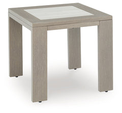 Furniture City Laplace - Ashley Furniture - Kimpton Isle Outdoor End Table - Square End Table / Brown - P704-702