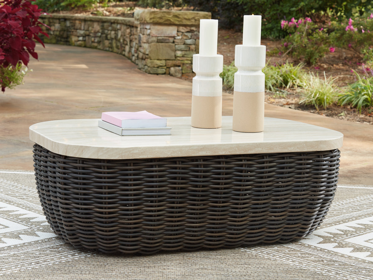 Furniture City Laplace - Ashley Furniture - Kimora Outdoor - Rectangular Cocktail Table - P711-701