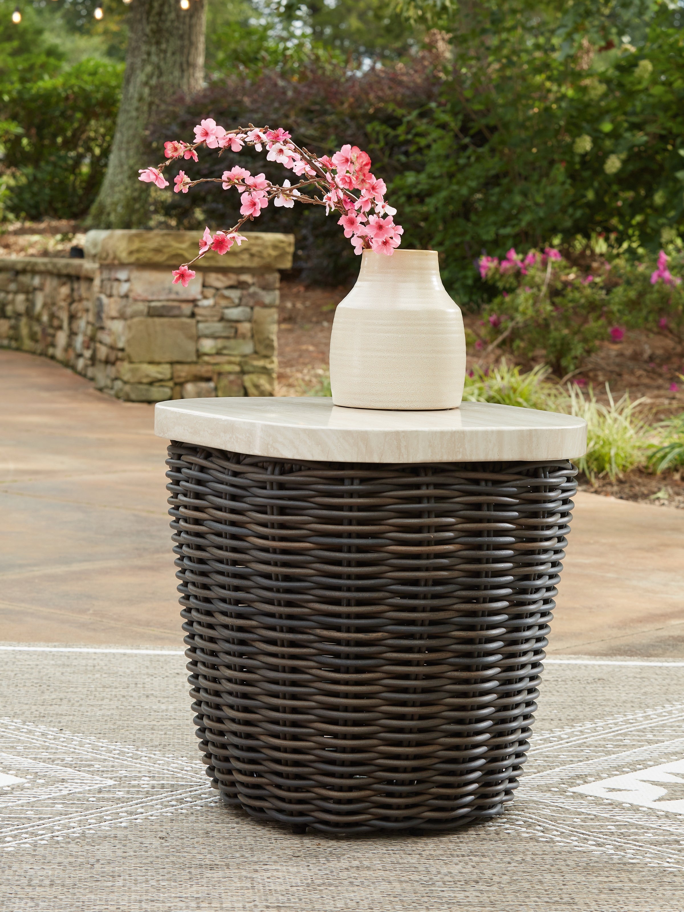 Furniture City Laplace - Ashley Furniture - Kimora Outdoor - Square End Table - P711-702