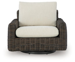 Kimora Outdoor Swivel Lounge Chair