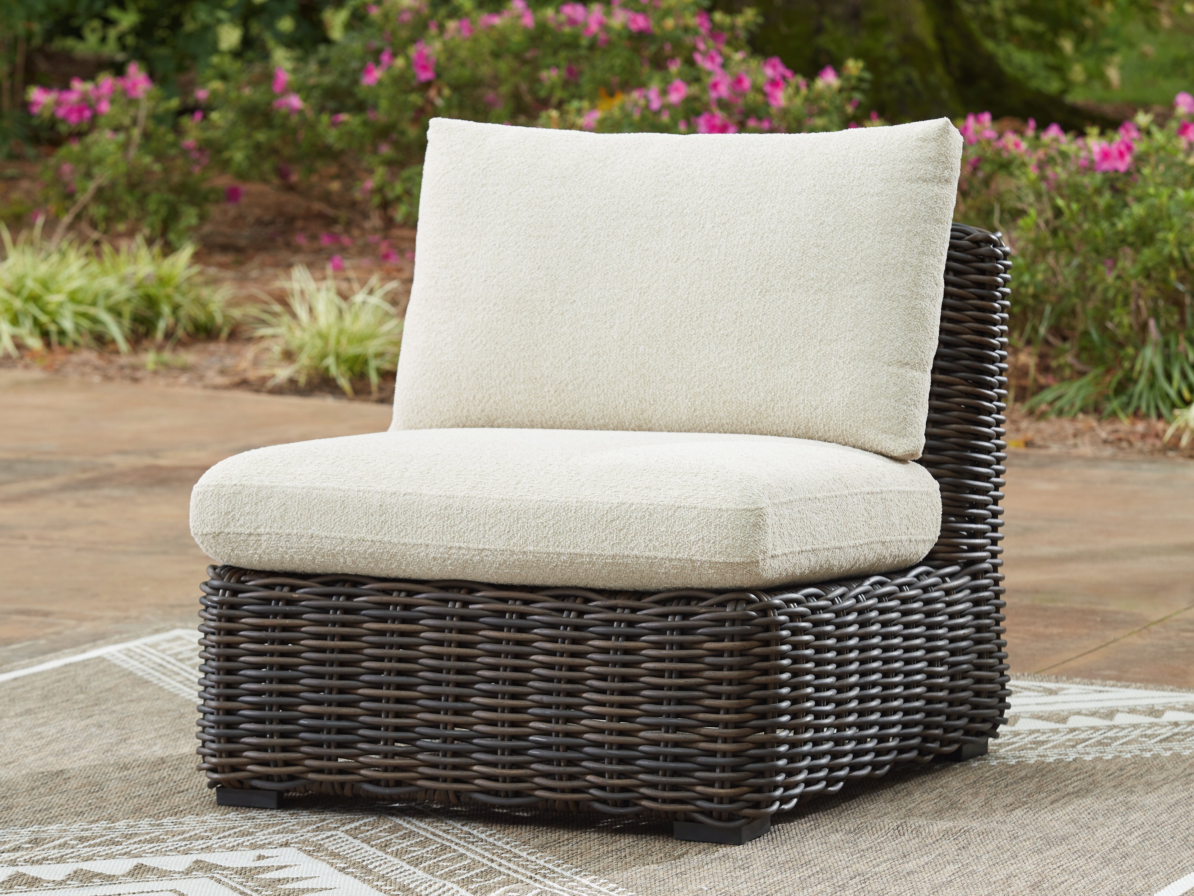 Furniture City Laplace - Ashley Furniture - Kimora Outdoor - Armless Chair w/Cushion - P711-846