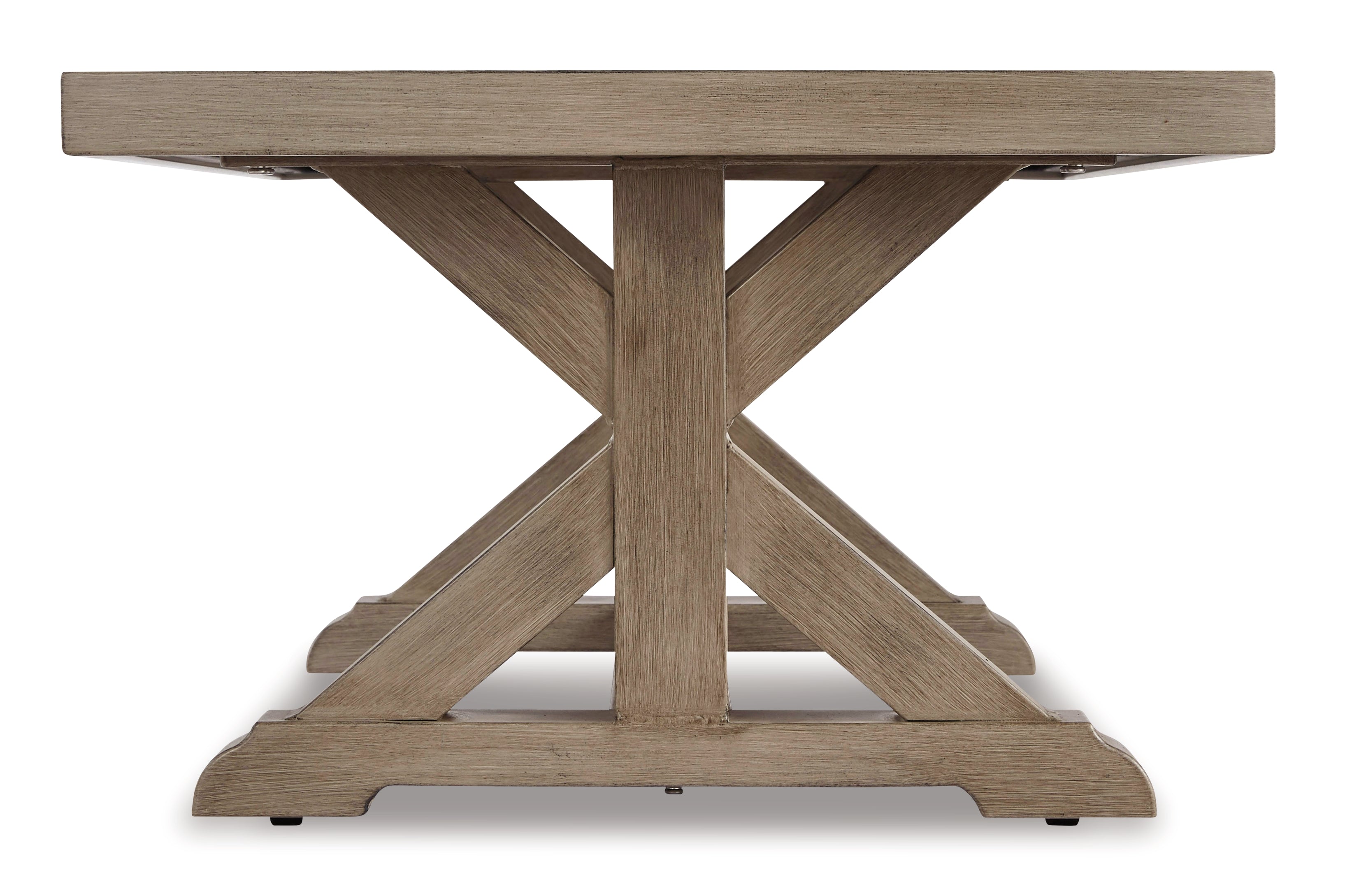 Furniture City Laplace - Ashley Furniture - Beachcroft Outdoor - Rectangular Cocktail Table / Beige - P791-701
